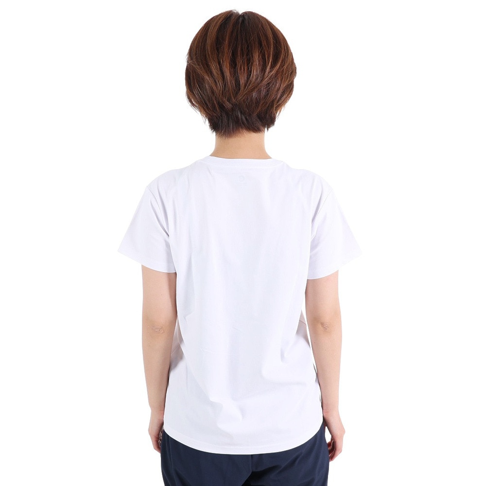 ジローム（GIRAUDM）（レディース）半袖Tシャツ レディース ドライプラス CT3S0043-TR864-GRCD WHT