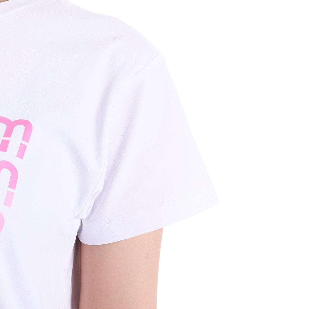 ジローム（GIRAUDM）（レディース）半袖Tシャツ レディース ドライプラス CT3S0043-TR864-GRCD WHT