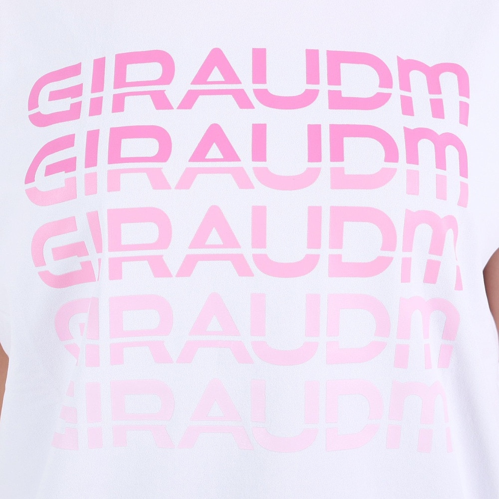 ジローム（GIRAUDM）（レディース）半袖Tシャツ レディース ドライプラス CT3S0043-TR864-GRCD WHT