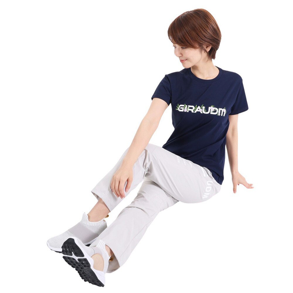 ジローム（GIRAUDM）（レディース）半袖Tシャツ レディース ドライプラス CT3S0044-TR864-GRCD NVY