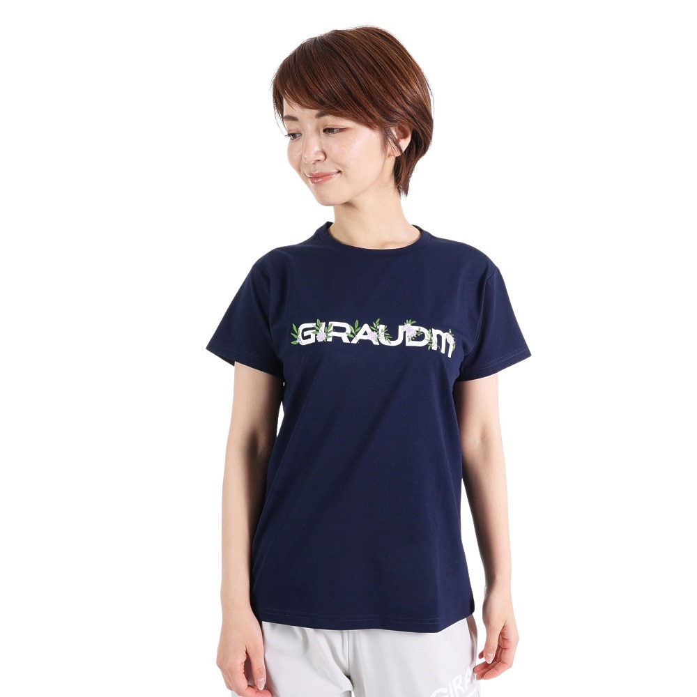 ジローム（GIRAUDM）（レディース）半袖Tシャツ レディース ドライプラス CT3S0044-TR864-GRCD NVY