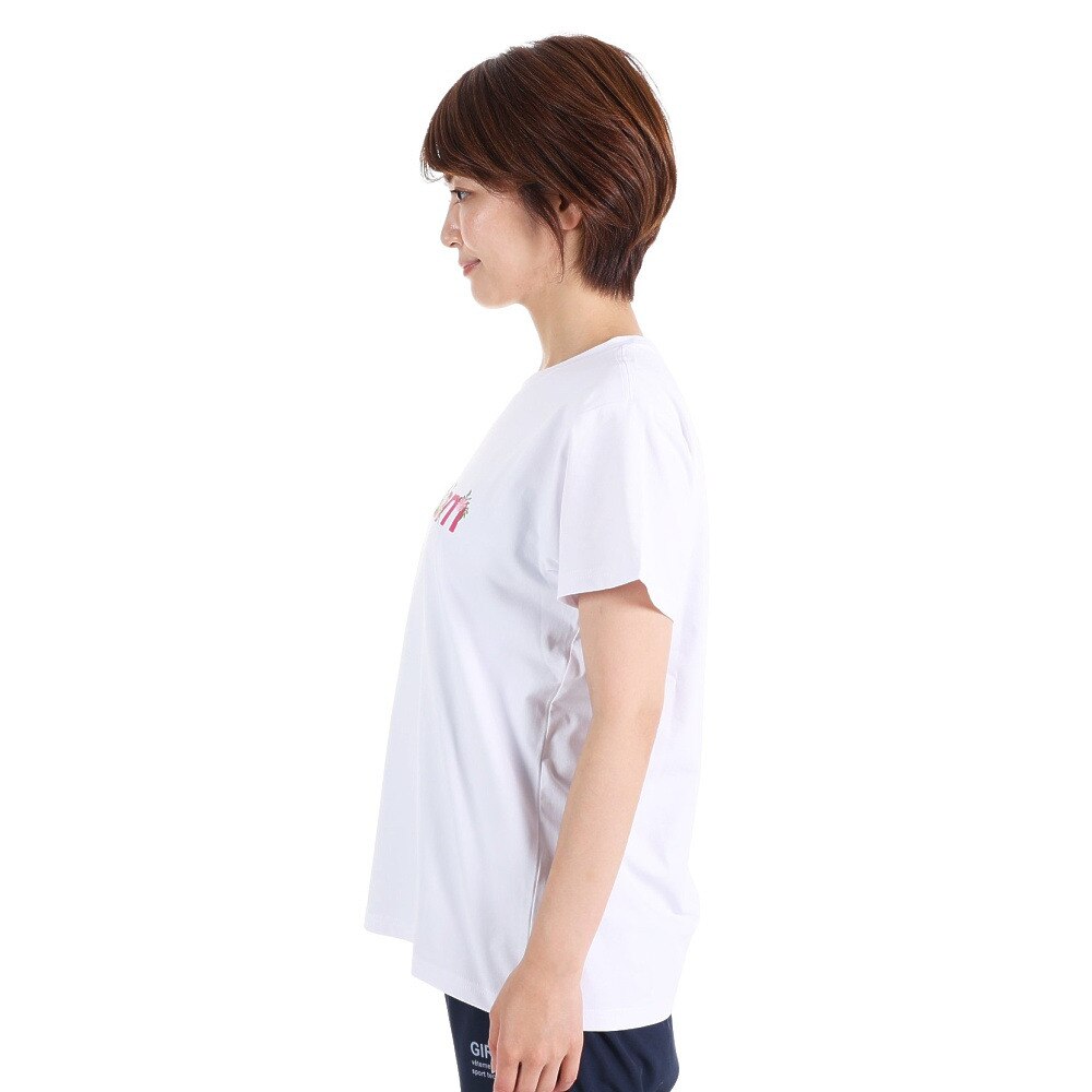 ジローム（GIRAUDM）（レディース）半袖Tシャツ レディース ドライプラス CT3S0044-TR864-GRCD WHT