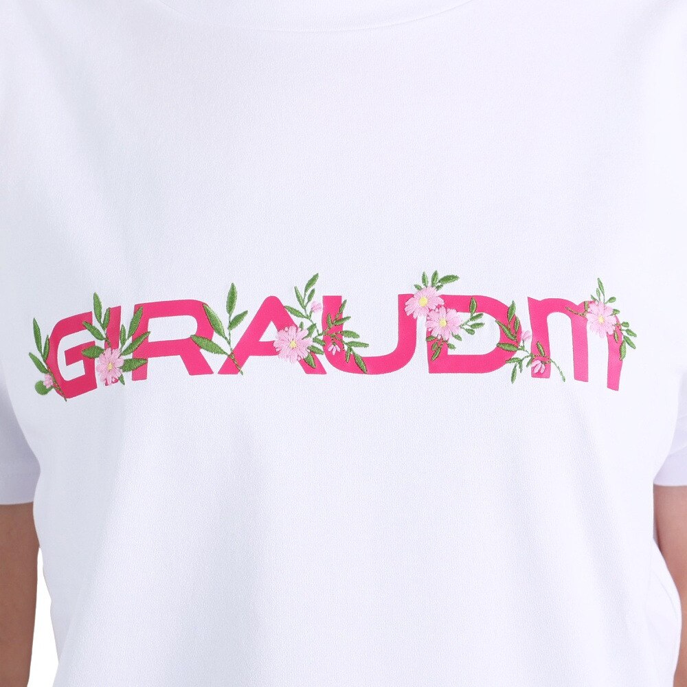 ジローム（GIRAUDM）（レディース）半袖Tシャツ レディース ドライプラス CT3S0044-TR864-GRCD WHT