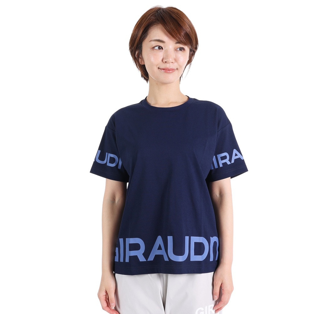 ジローム（GIRAUDM）（レディース）半袖Tシャツ レディース ドライプラス CT3S0045-TR864-GRCD NVY