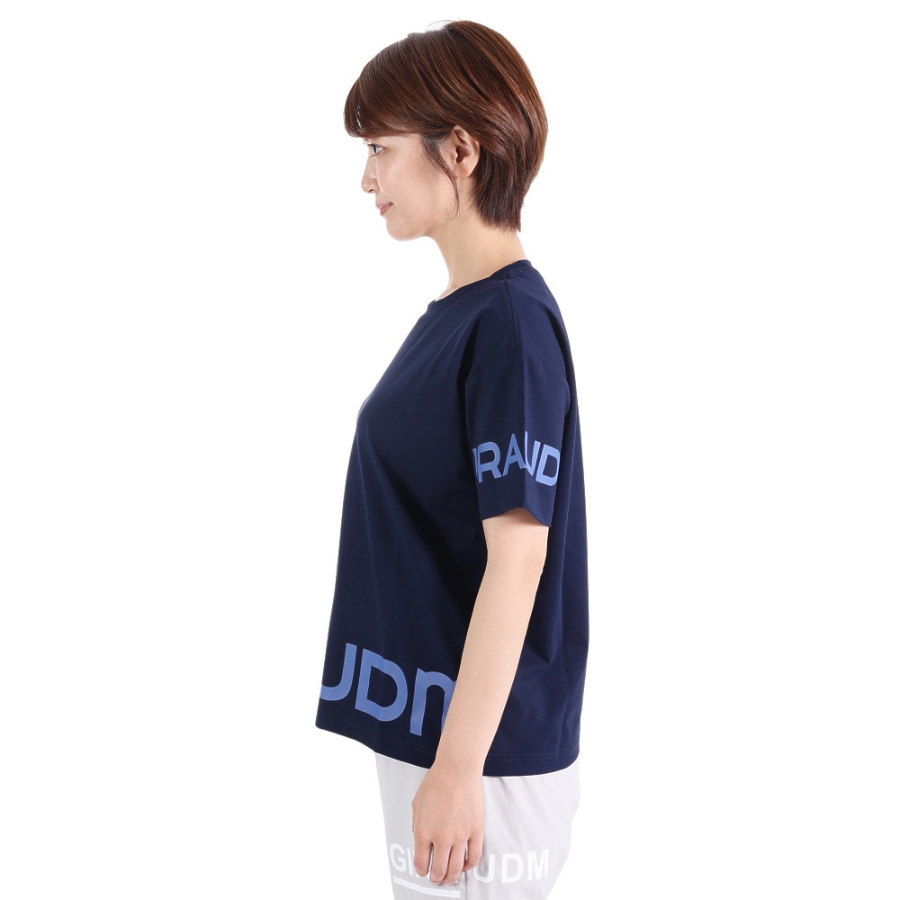 ジローム（GIRAUDM）（レディース）半袖Tシャツ レディース ドライプラス CT3S0045-TR864-GRCD NVY