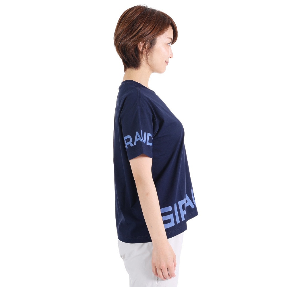 ジローム（GIRAUDM）（レディース）半袖Tシャツ レディース ドライプラス CT3S0045-TR864-GRCD NVY