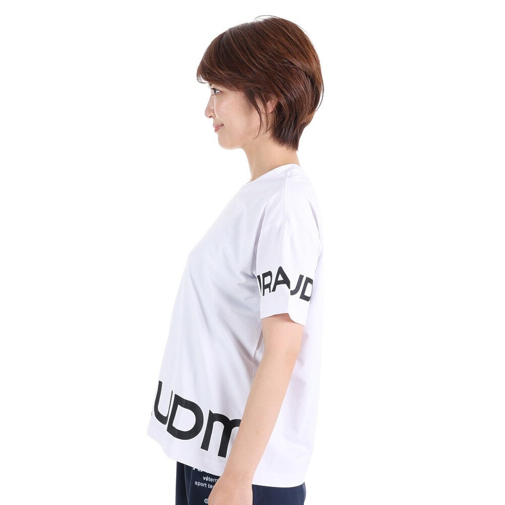 ジローム（GIRAUDM）（レディース）半袖Tシャツ レディース ドライプラス CT3S0045-TR864-GRCD WHT