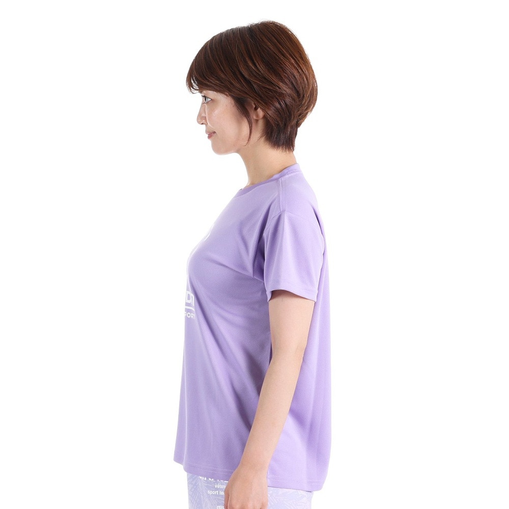ジローム（GIRAUDM）（レディース）半袖Tシャツ レディース ドライプラス CT3S0046-TR864-GRCD LVD