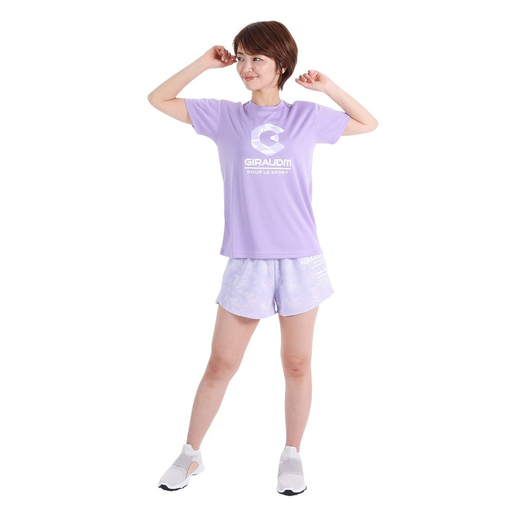 ジローム（GIRAUDM）（レディース）半袖Tシャツ レディース ドライプラス CT3S0046-TR864-GRCD LVD