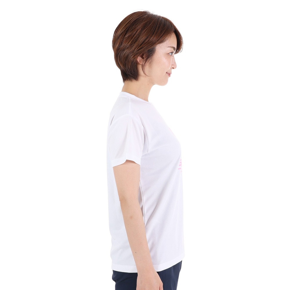 ジローム（GIRAUDM）（レディース）半袖Tシャツ レディース ドライプラス CT3S0046-TR864-GRCD WHT