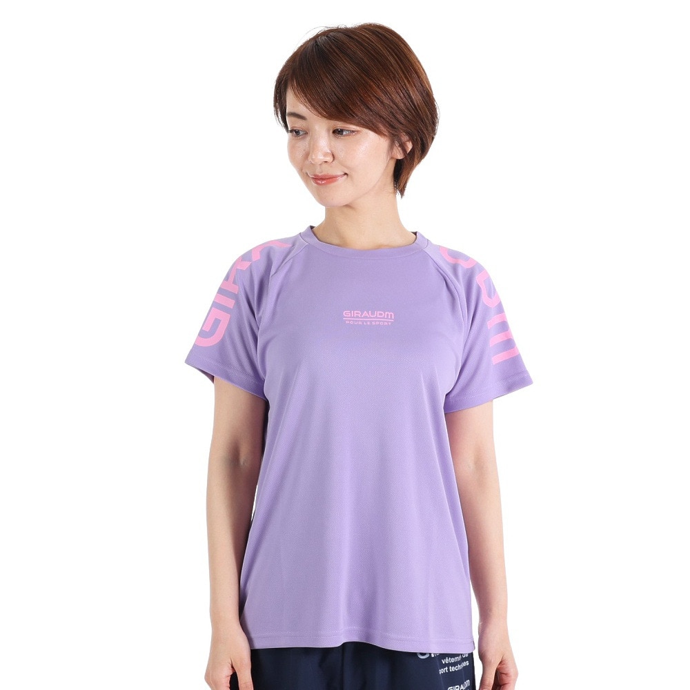 ジローム（GIRAUDM）（レディース）半袖Tシャツ レディース ドライプラス CT3S0047-TR864-GRCD LVD