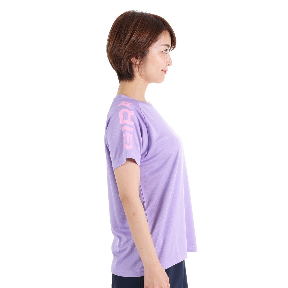 ジローム（GIRAUDM）（レディース）半袖Tシャツ レディース ドライプラス CT3S0047-TR864-GRCD LVD