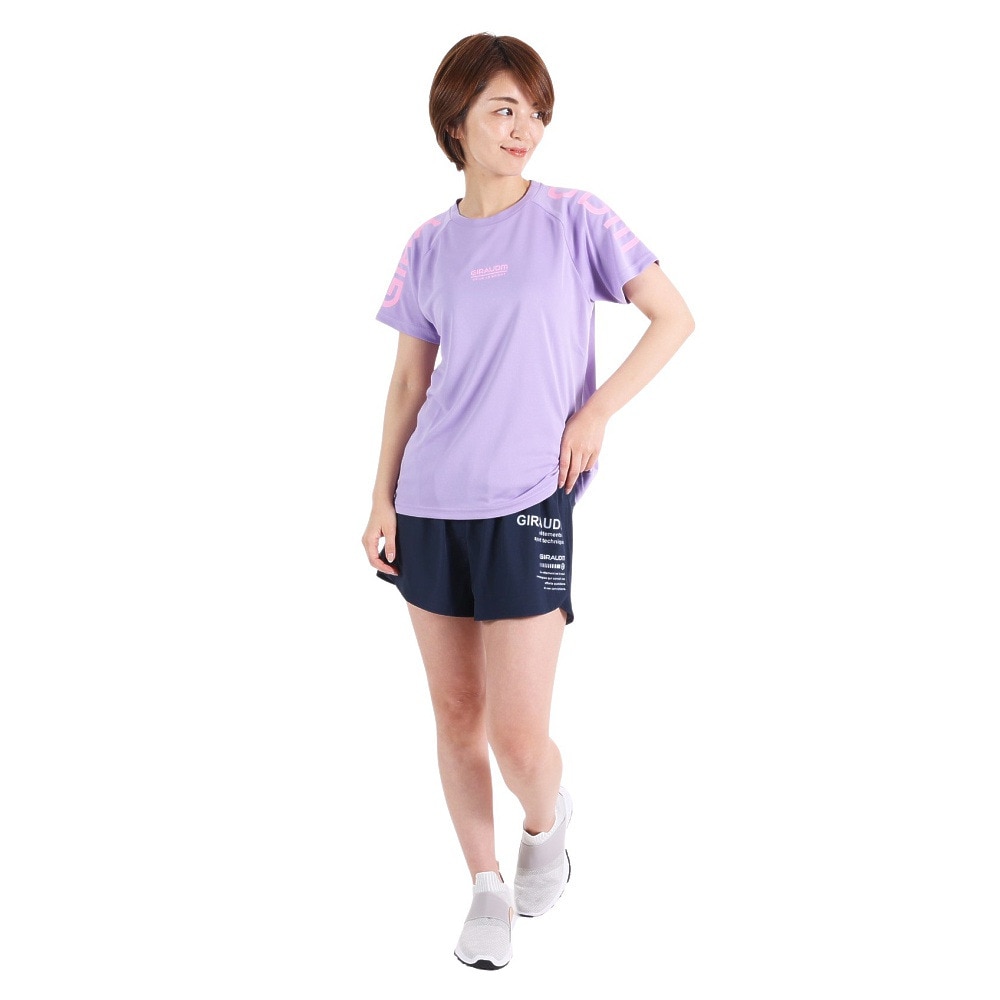 ジローム（GIRAUDM）（レディース）半袖Tシャツ レディース ドライプラス CT3S0047-TR864-GRCD LVD