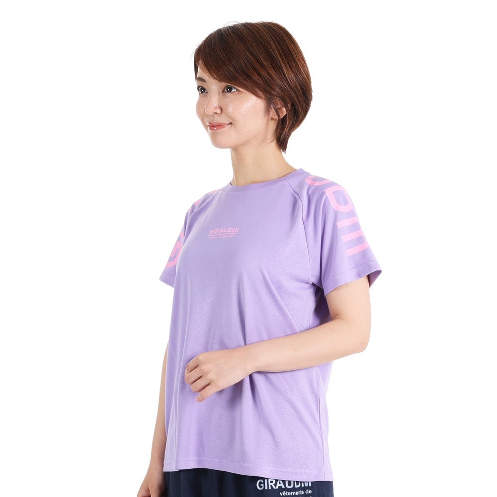 ジローム（GIRAUDM）（レディース）半袖Tシャツ レディース ドライプラス CT3S0047-TR864-GRCD LVD