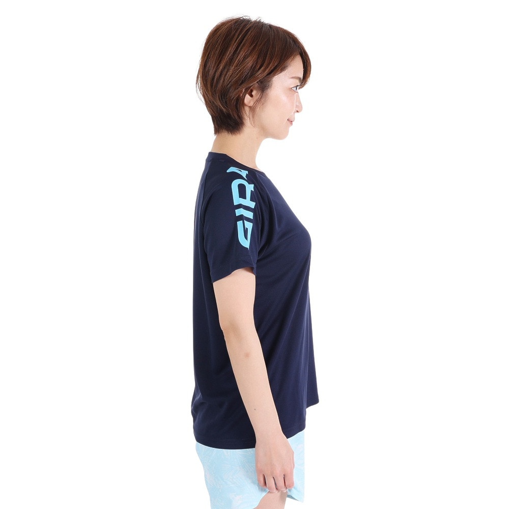 ジローム（GIRAUDM）（レディース）半袖Tシャツ レディース ドライプラス CT3S0047-TR864-GRCD NVY