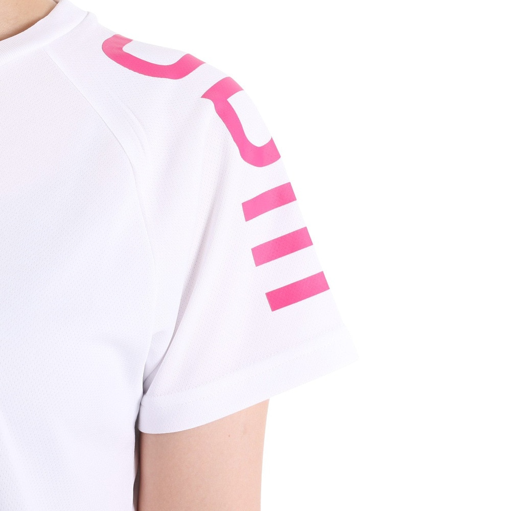 ジローム（GIRAUDM）（レディース）半袖Tシャツ レディース ドライプラス CT3S0047-TR864-GRCD WHT