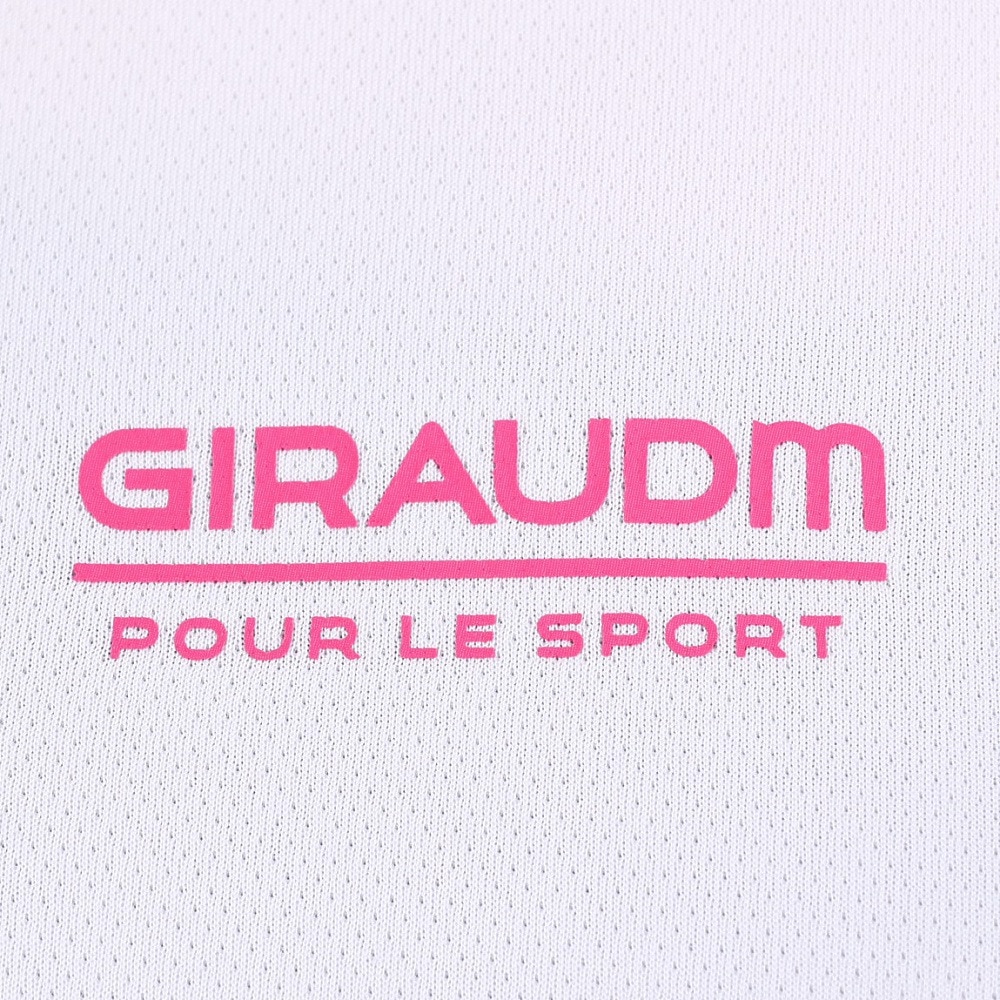 ジローム（GIRAUDM）（レディース）半袖Tシャツ レディース ドライプラス CT3S0047-TR864-GRCD WHT