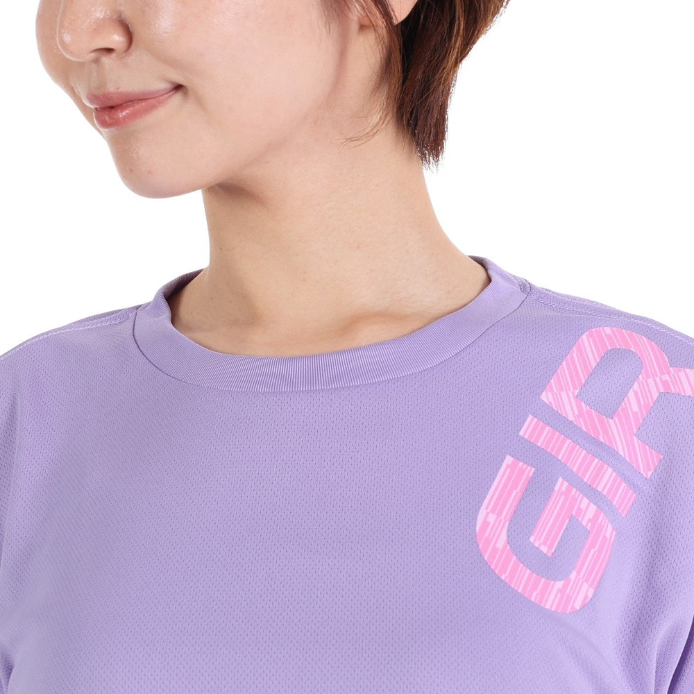 ジローム（GIRAUDM）（レディース）半袖Tシャツ レディース ドライプラス CT3S0048-TR864-GRCD LVD