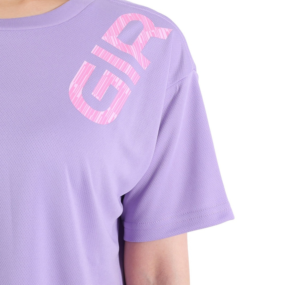 ジローム（GIRAUDM）（レディース）半袖Tシャツ レディース ドライプラス CT3S0048-TR864-GRCD LVD