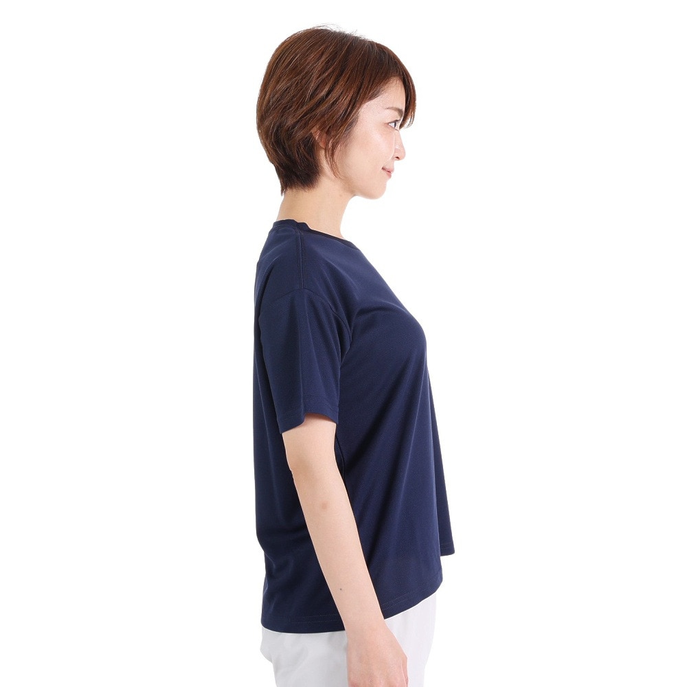 ジローム（GIRAUDM）（レディース）半袖Tシャツ レディース ドライプラス CT3S0048-TR864-GRCD NVY