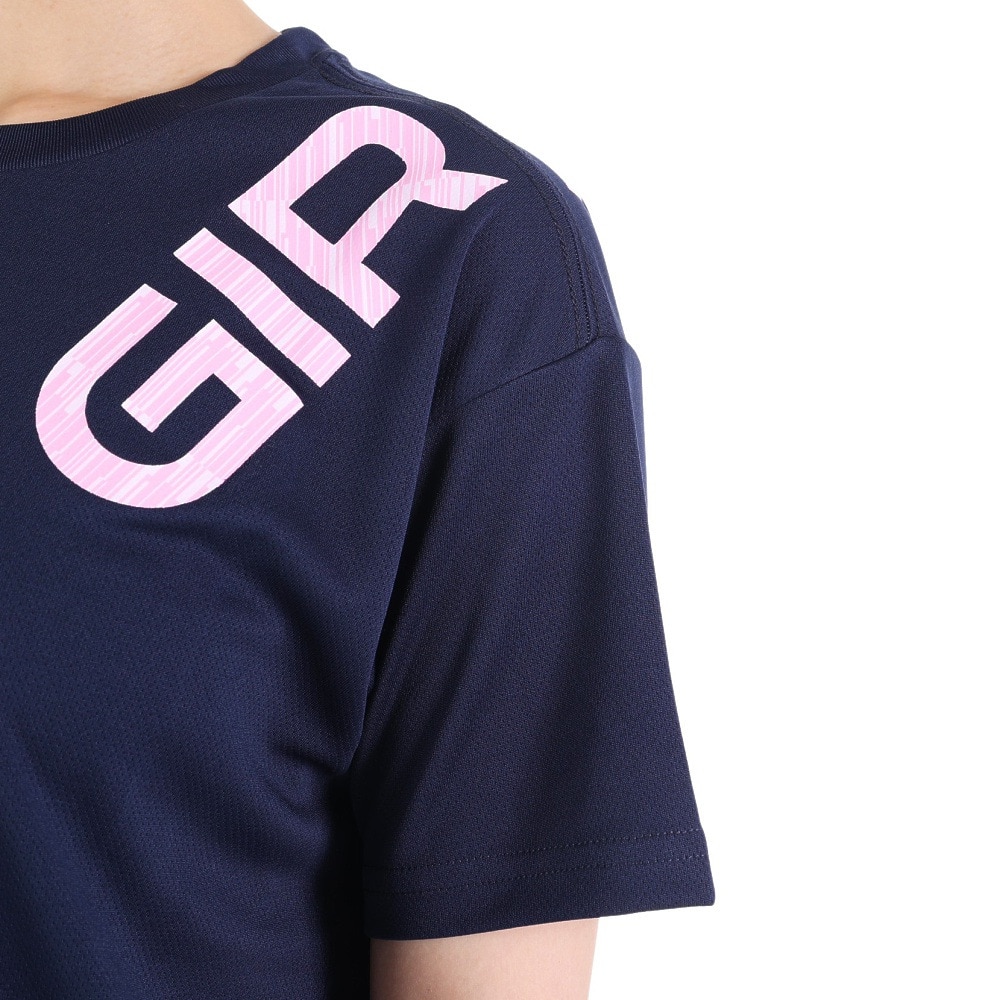 ジローム（GIRAUDM）（レディース）半袖Tシャツ レディース ドライプラス CT3S0048-TR864-GRCD NVY