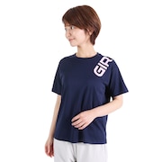 ジローム（GIRAUDM）（レディース）半袖Tシャツ レディース ドライプラス CT3S0048-TR864-GRCD NVY