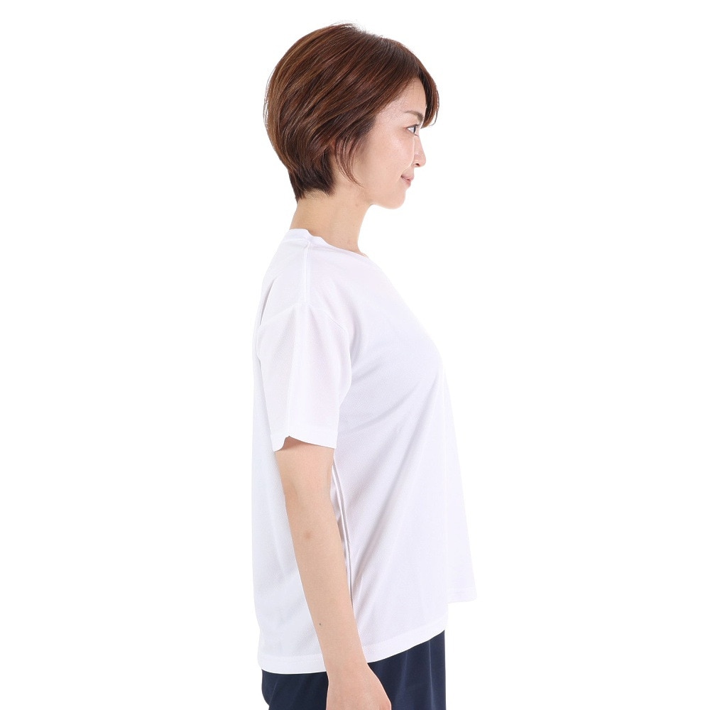 ジローム（GIRAUDM）（レディース）半袖Tシャツ レディース ドライプラス CT3S0048-TR864-GRCD WHT