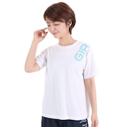 ジローム（GIRAUDM）（レディース）半袖Tシャツ レディース ドライプラス CT3S0048-TR864-GRCD WHT