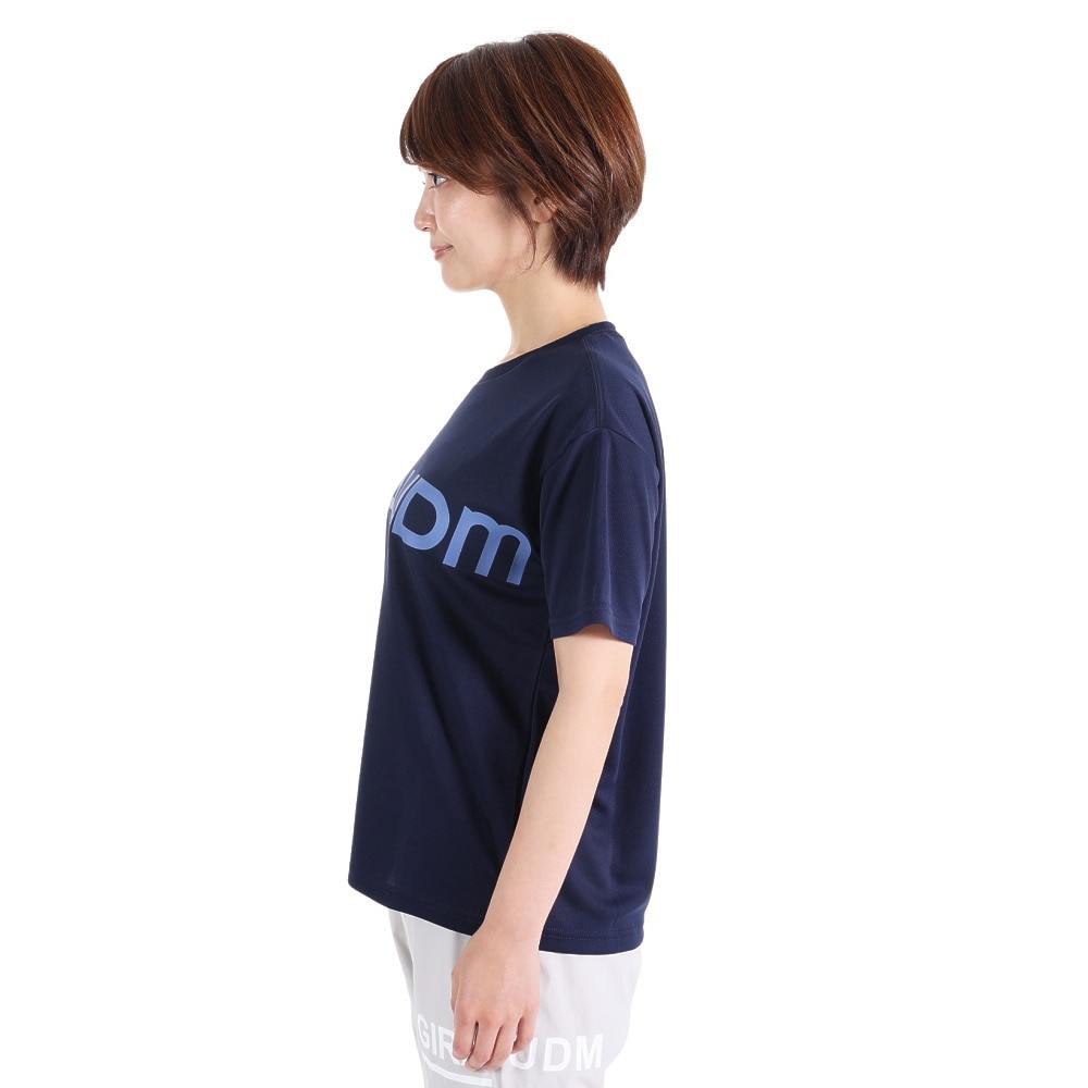 ジローム（GIRAUDM）（レディース）半袖Tシャツ レディース ドライプラス CT3S0049-TR864-GRCD NVY