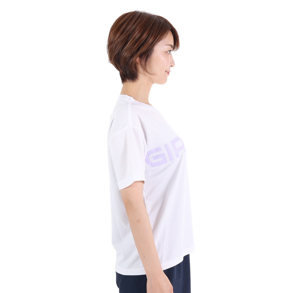 ジローム（GIRAUDM）（レディース）半袖Tシャツ レディース ドライプラス CT3S0049-TR864-GRCD WHT