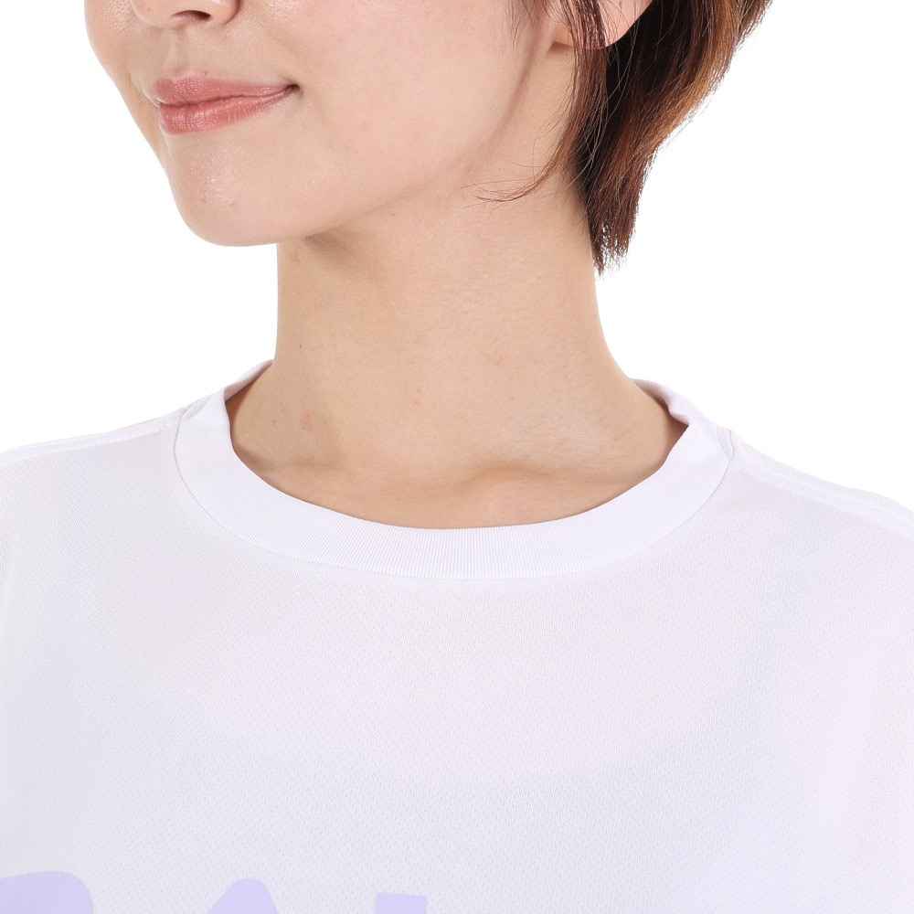 ジローム（GIRAUDM）（レディース）半袖Tシャツ レディース ドライプラス CT3S0049-TR864-GRCD WHT