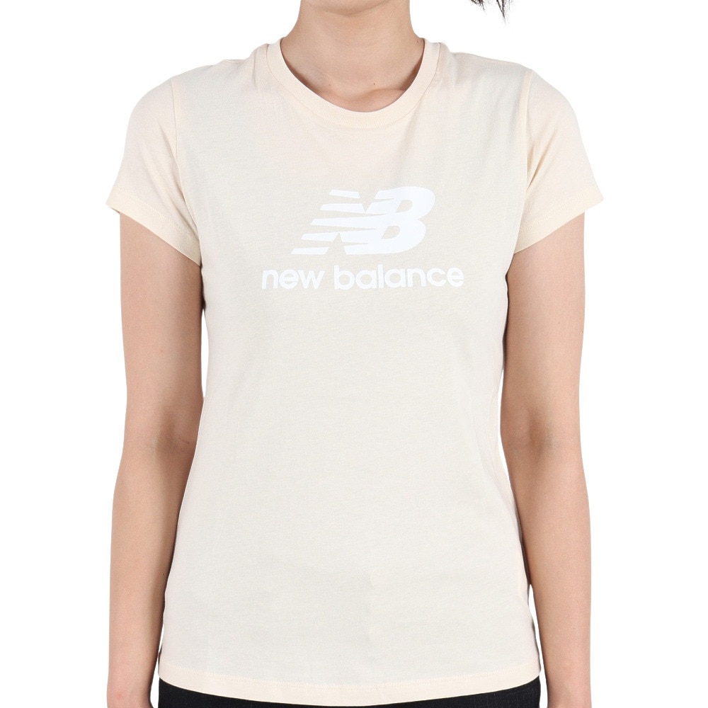 ニューバランス（new balance）（レディース）半袖Tシャツ レディース スタックドロゴ WT31546TCM