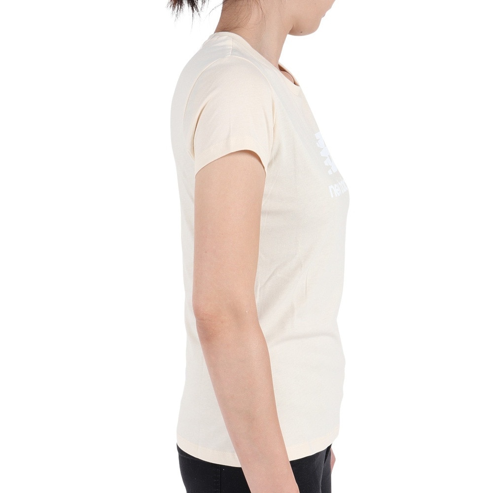 ニューバランス（new balance）（レディース）半袖Tシャツ レディース スタックドロゴ WT31546TCM