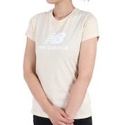 ニューバランス（new balance）（レディース）半袖Tシャツ レディース スタックドロゴ WT31546TCM