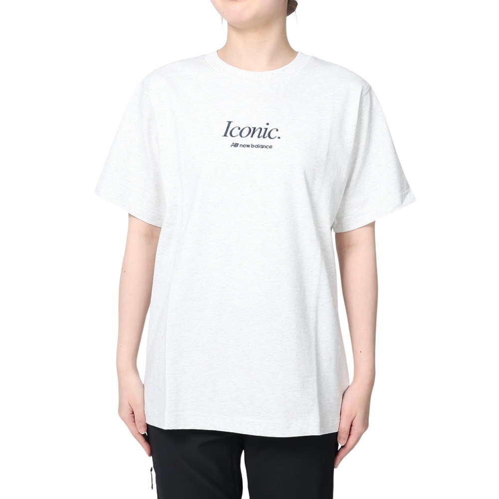 ニューバランス（new balance）（レディース）半袖Tシャツ レディース Icono グラフィック  WT31551SAH