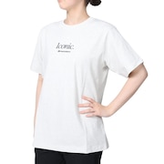 (レディース)半袖Tシャツ レディース Icono グラフィック  WT31551SAH