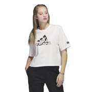 アディダス（adidas）（レディース）半袖シャツ レディース マリメッコ クロップTシャツ ETP27-HR2995