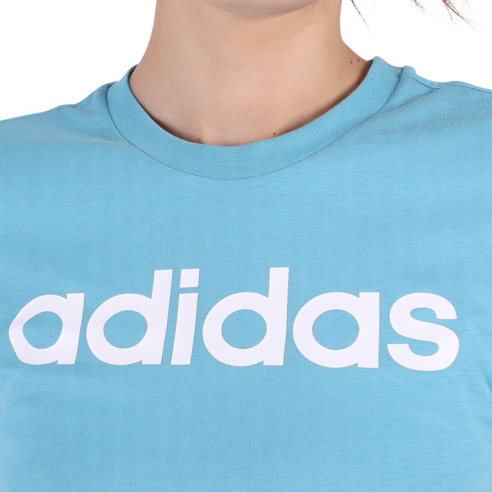 アディダス（adidas）（レディース）半袖Tシャツ レディース ラウンジウェア エッセンシャルズ スリム 28869-IC0629