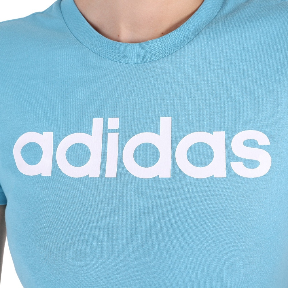 アディダス（adidas）（レディース）半袖Tシャツ レディース ラウンジウェア エッセンシャルズ スリム 28869-IC0629