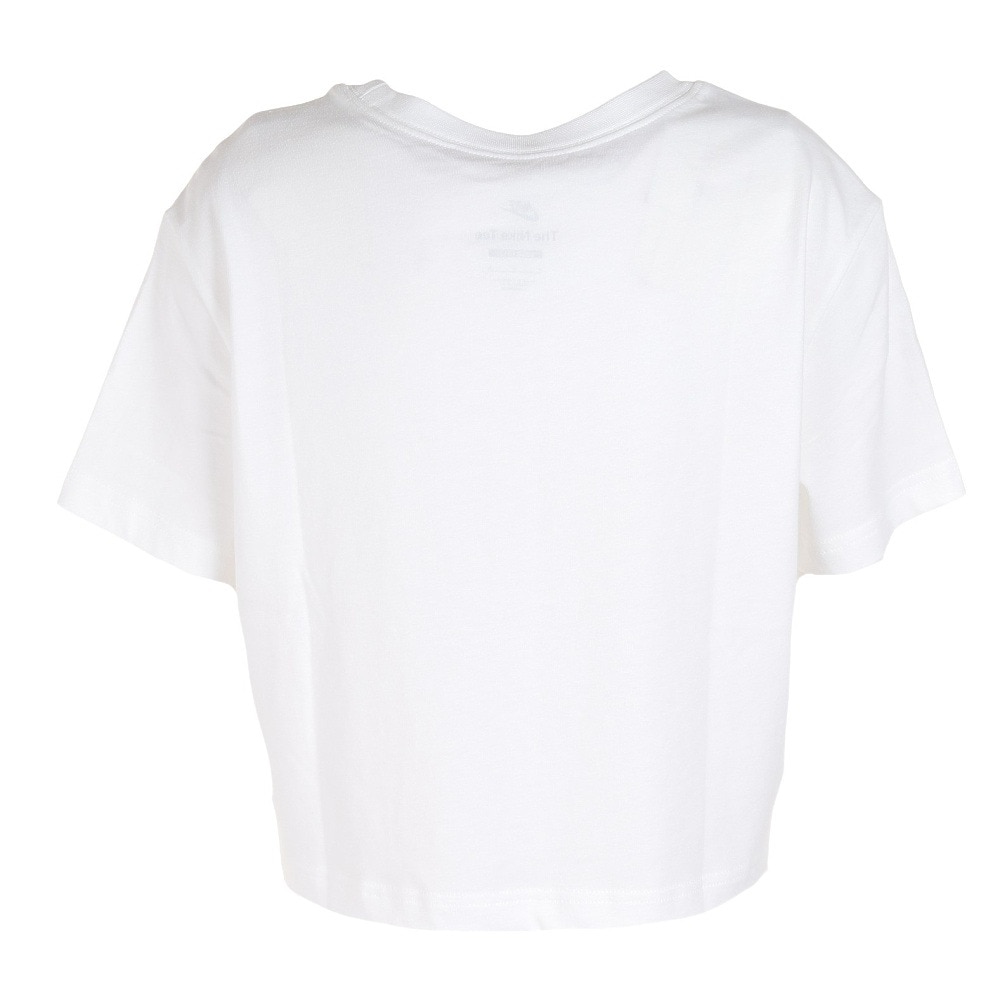 ナイキ（NIKE）（レディース）半袖Tシャツ レディース 白 クロップ フレンチテリー BV6176-100 スポーツ用品はスーパースポーツゼビオ