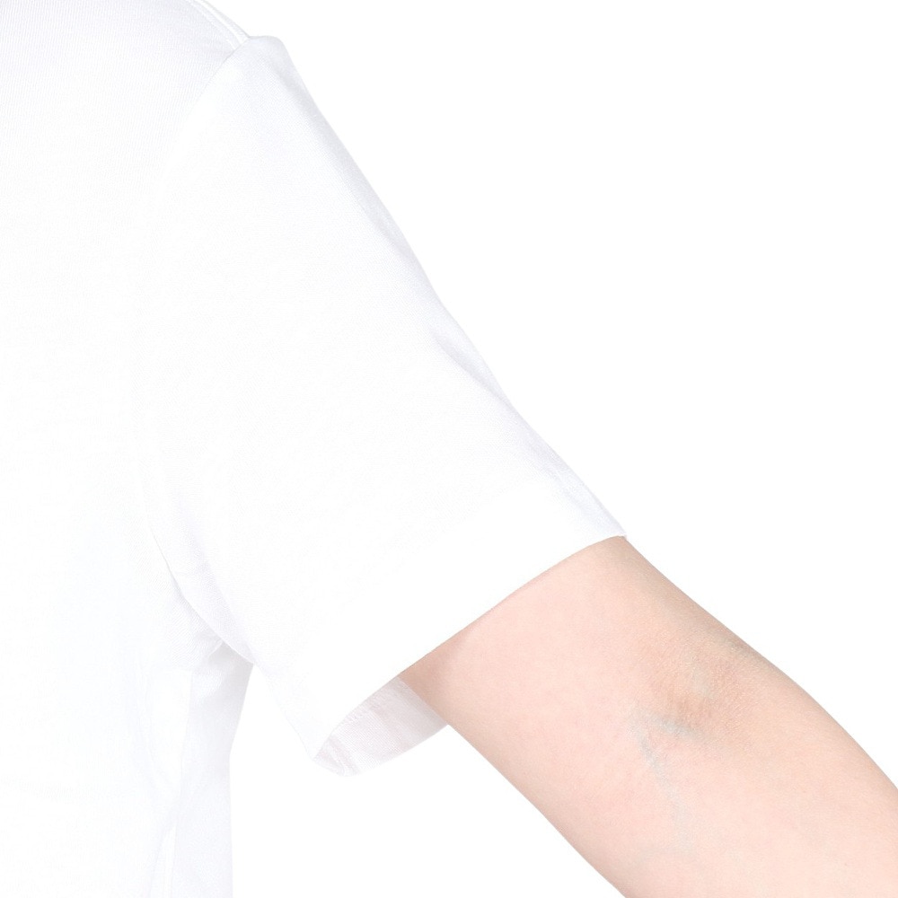 ナイキ（NIKE）（レディース）半袖Tシャツ レディース 白 クロップ フレンチテリー BV6176-100