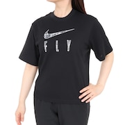 ナイキ（NIKE）（レディース）半袖Tシャツ レディース ドライフィット スウッシュ フライ ボクシー FN1221-010