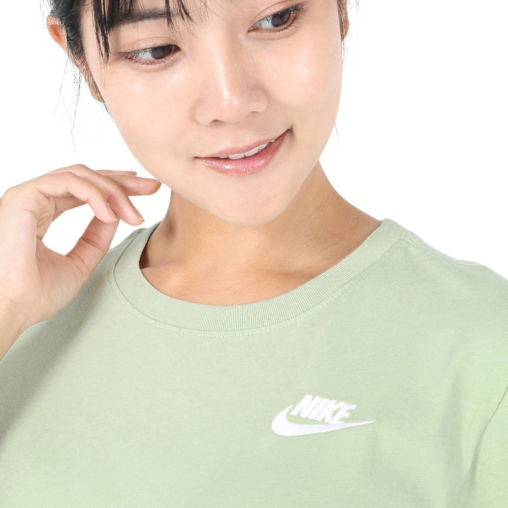 ナイキ（NIKE）（レディース）半袖Tシャツ レディース クラブ エッセンシャル DX7903-343