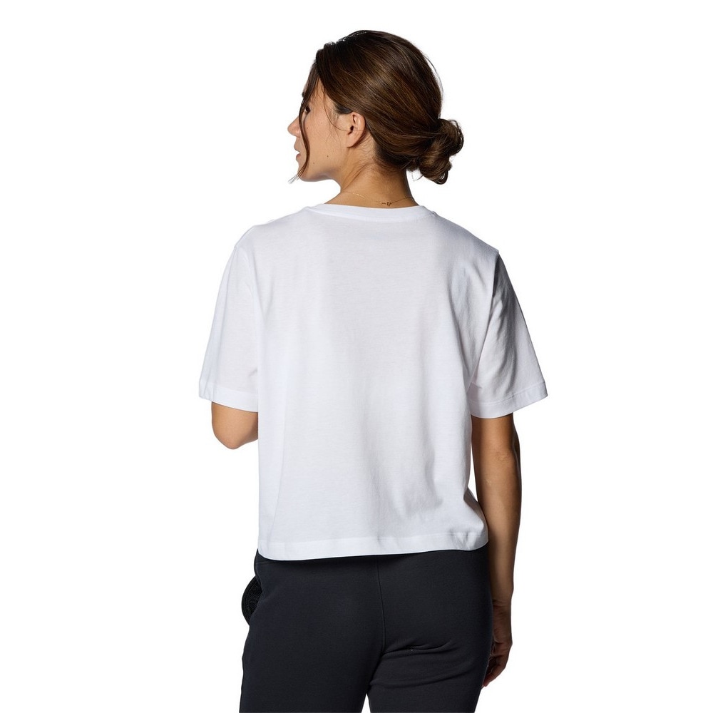 アンダーアーマー（UNDER ARMOUR）（レディース）コットン クロップ 半袖Tシャツ 1384714 100