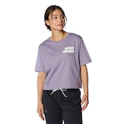 (レディース)コットン クロップ 半袖Tシャツ 1384714 550