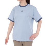 (レディース)ワーディング ルーズフィット シングルジャージー 半袖Tシャツ JSY22-IM8746