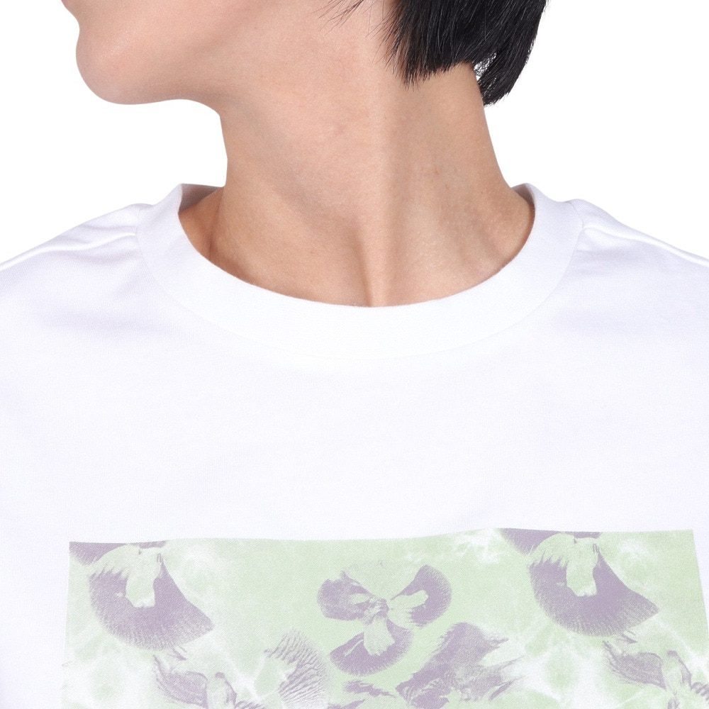 アディダス（adidas）（レディース）BOTANICAL 半袖Tシャツ KUE54-IM7823