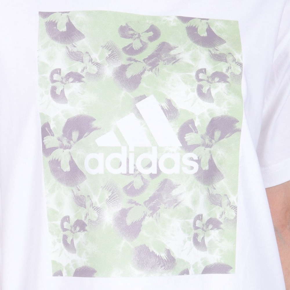 アディダス（adidas）（レディース）BOTANICAL 半袖Tシャツ KUE54-IM7823