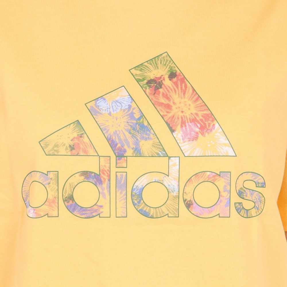 アディダス（adidas）（レディース）FLOWER 半袖Tシャツ KUE57-IM7831