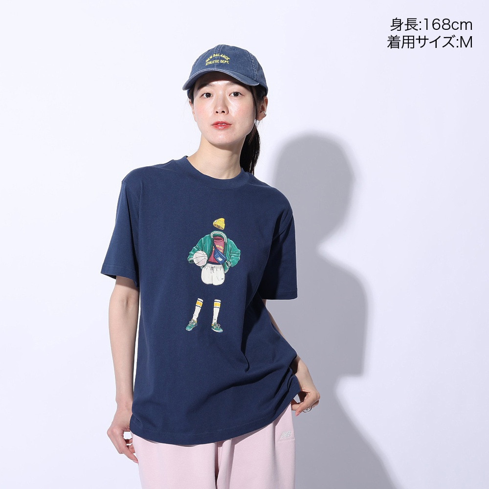 ニューバランス（new balance）（レディース）Athletics Basketball Style リラックス 半袖Tシャツ WT41579NNY